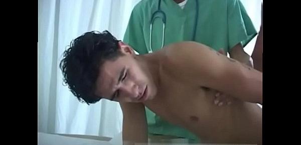  Male nude doctor men gay xxx Pointing at a spot on the wall, the